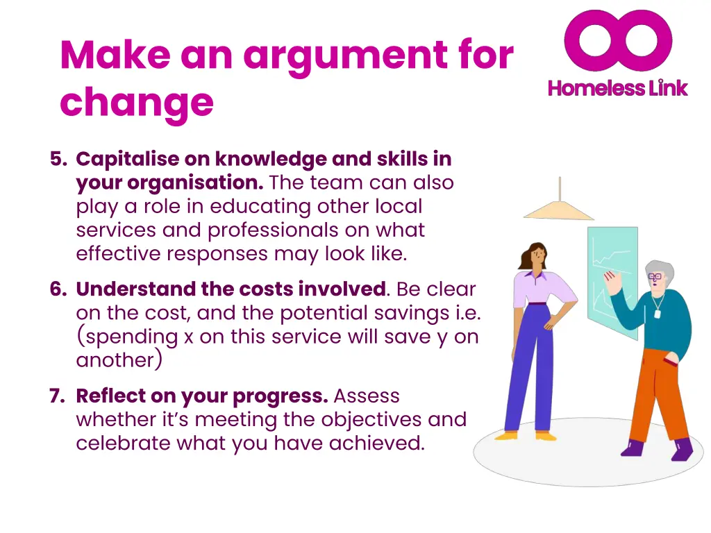 make an argument for change 1