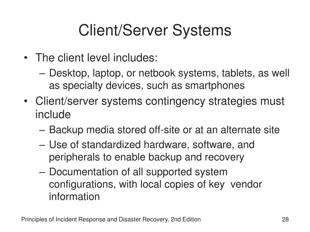 client server systems