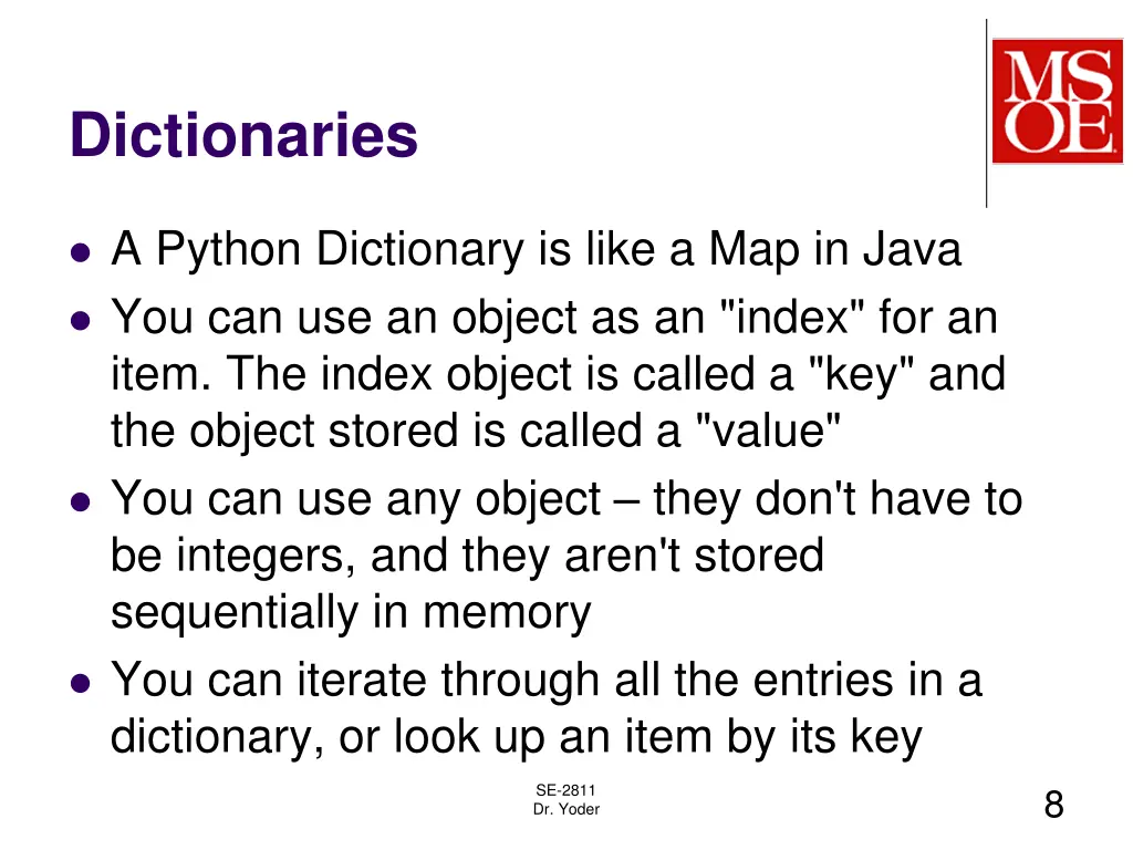 dictionaries