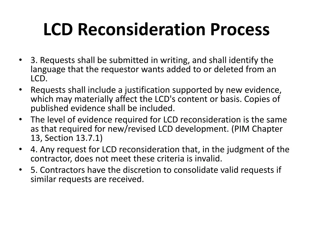 lcd reconsideration process 6
