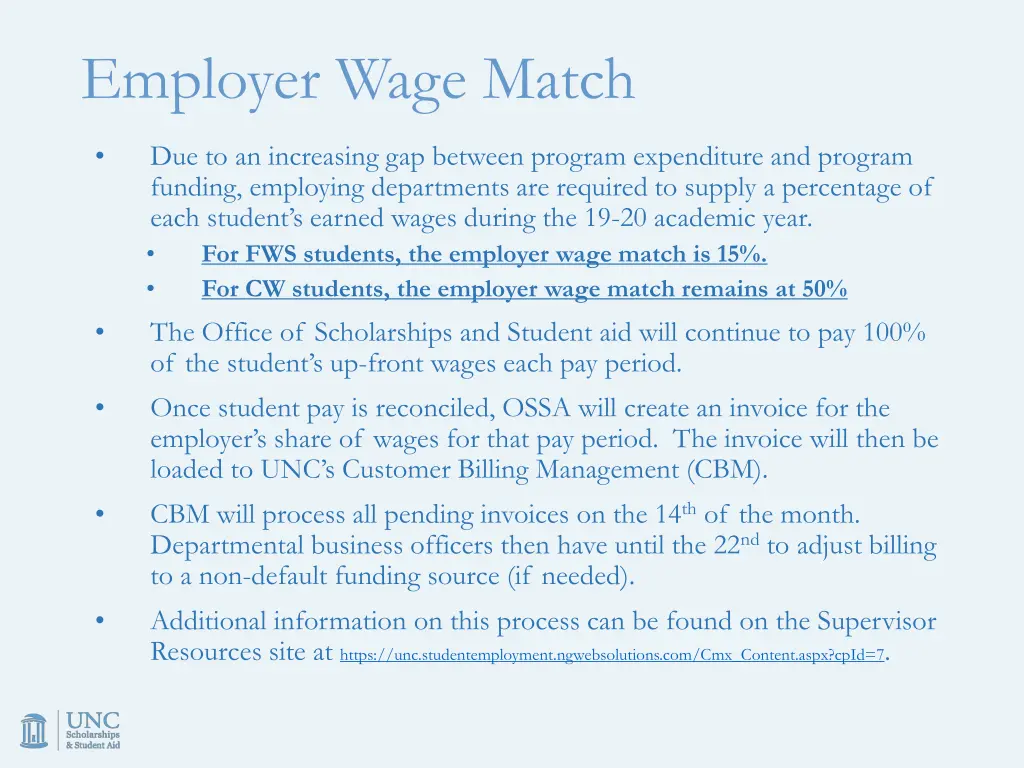 employer wage match