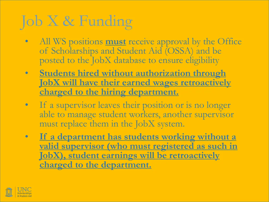 job x funding