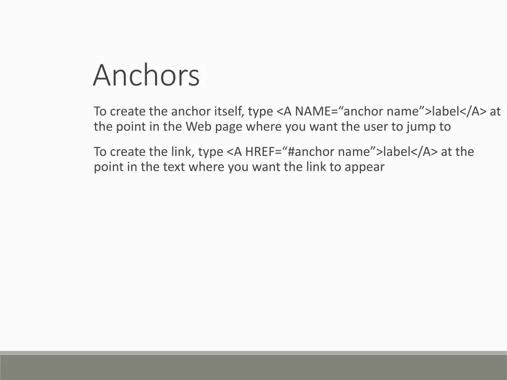 anchors 1