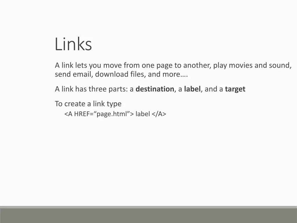 links