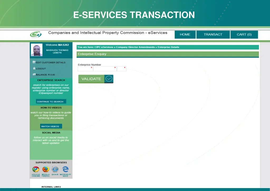 e services transaction 3