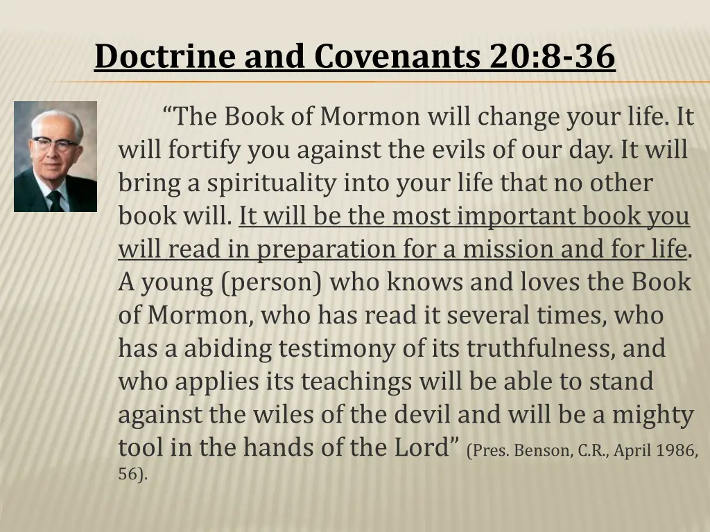 doctrine and covenants 20 8 36 2