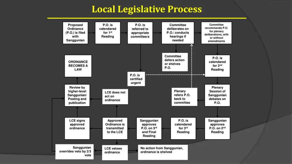 local legislative process