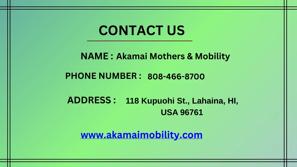 contact us