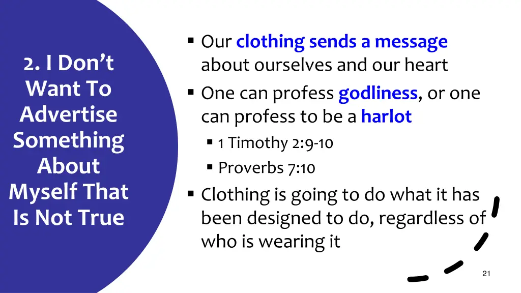 our clothing sends a message about ourselves