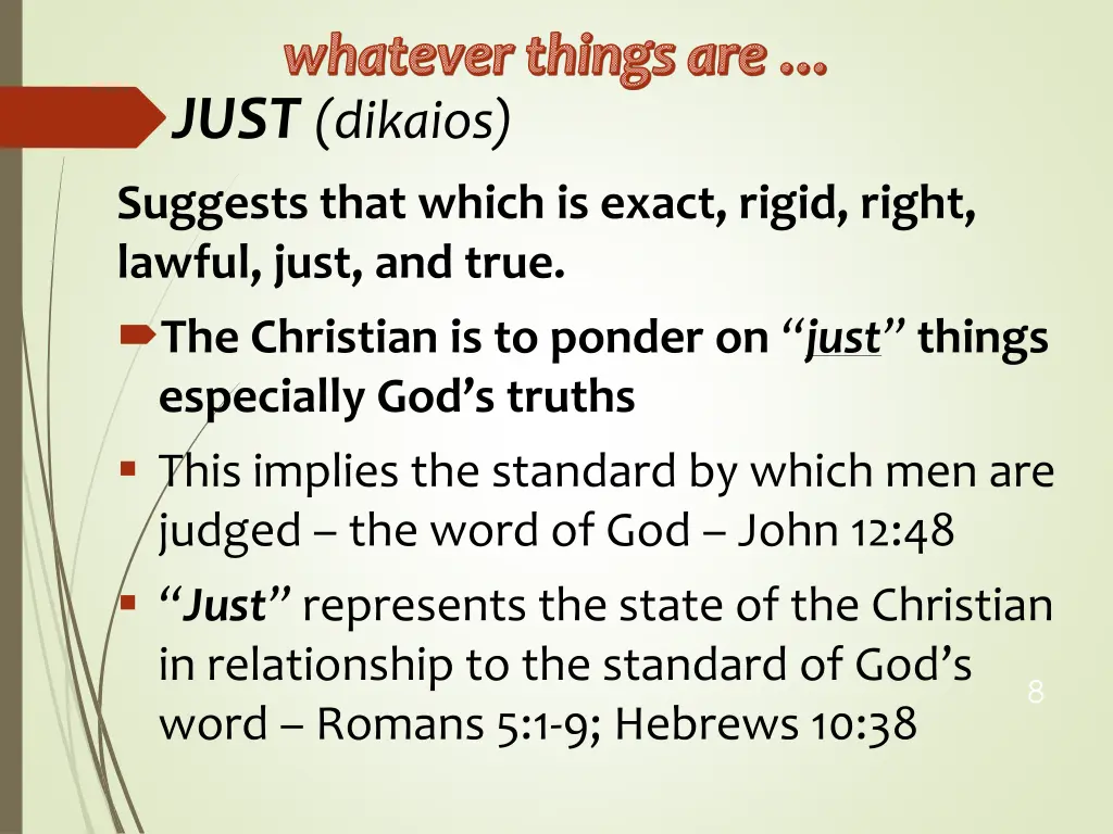 whatever things are 2