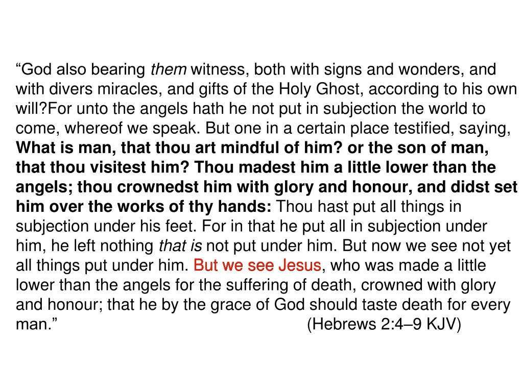 god also bearing them witness both with signs