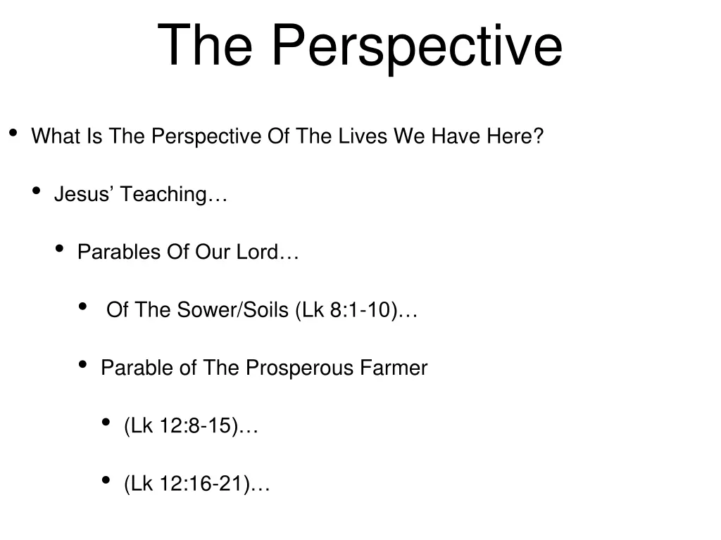the perspective 6