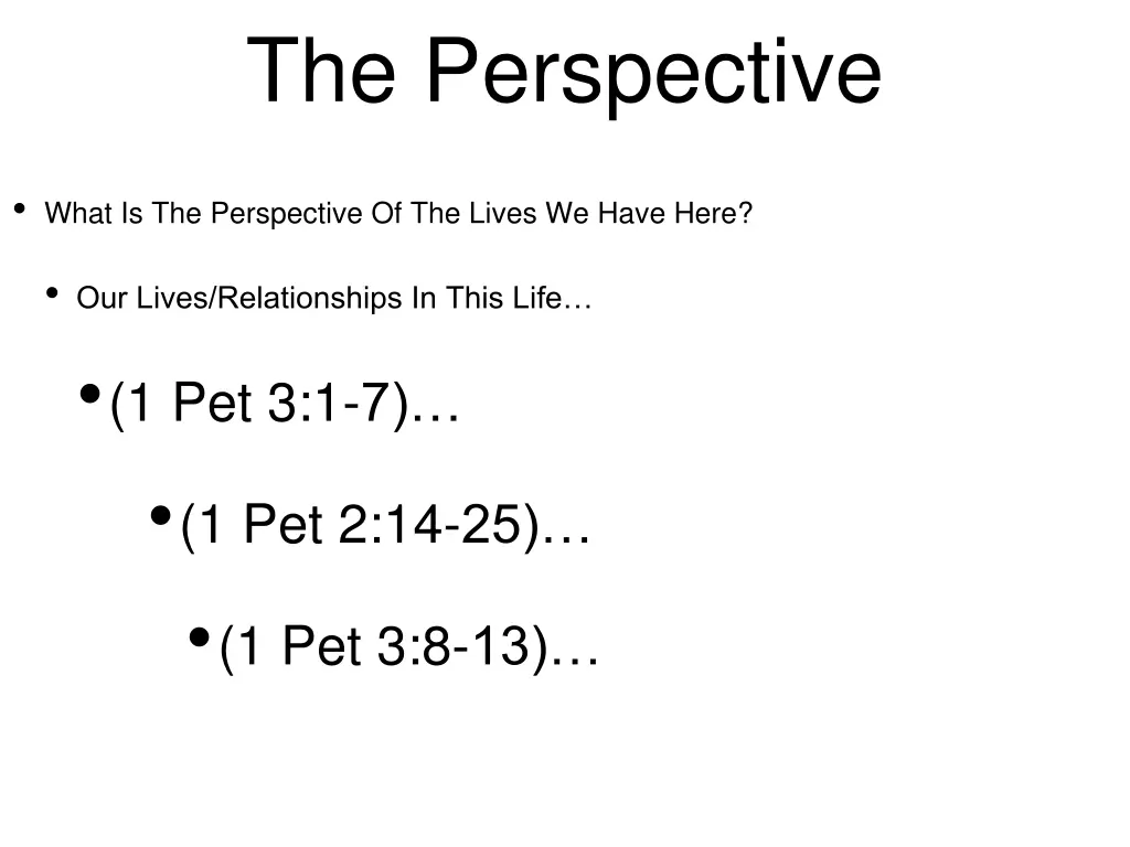 the perspective 9