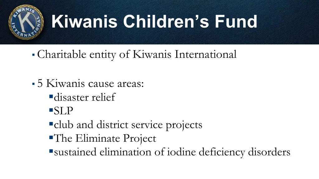 kiwanis children s fund