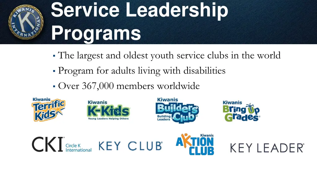 service leadership programs