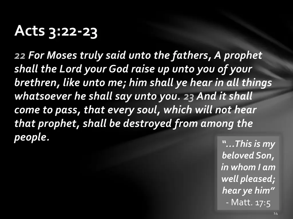 acts 3 22 23