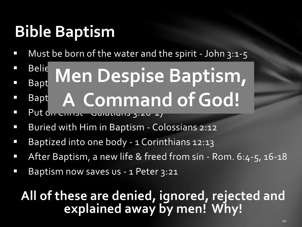 bible baptism