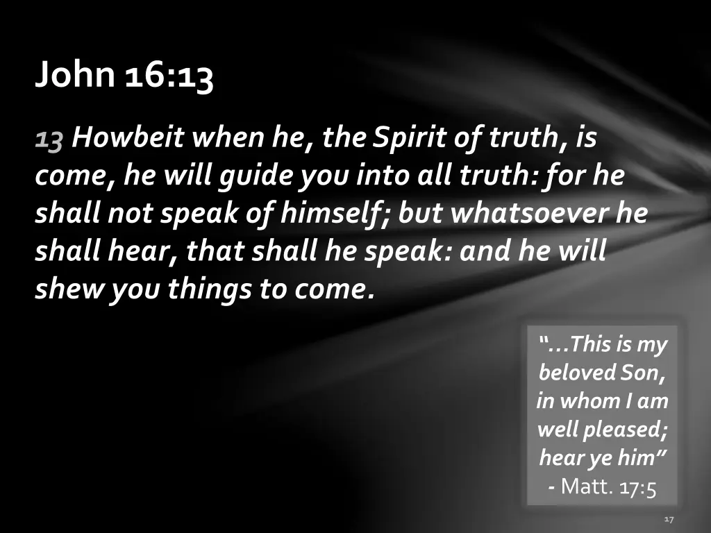 john 16 13