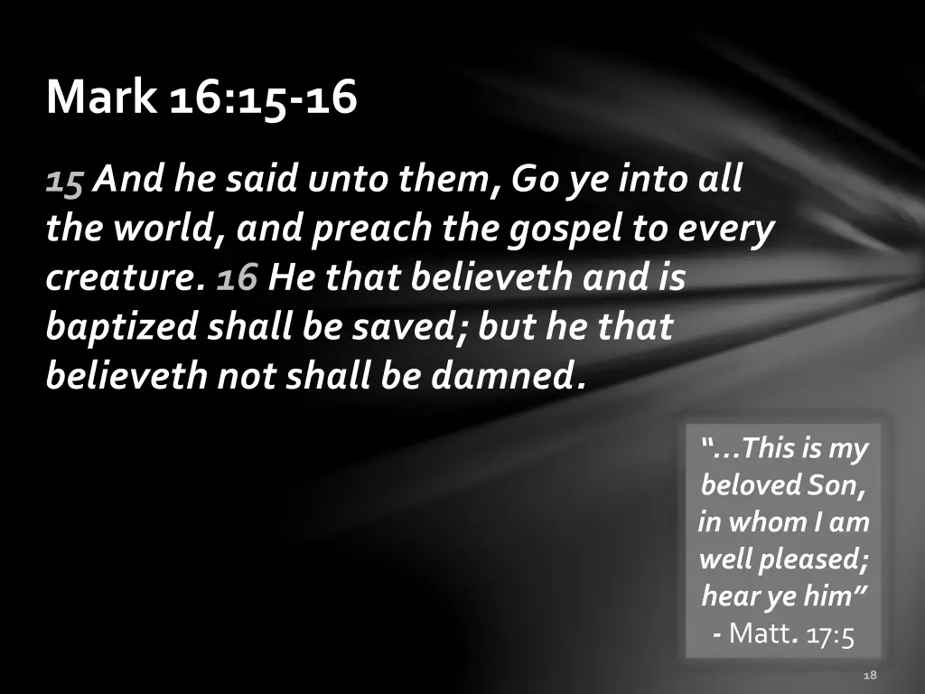mark 16 15 16