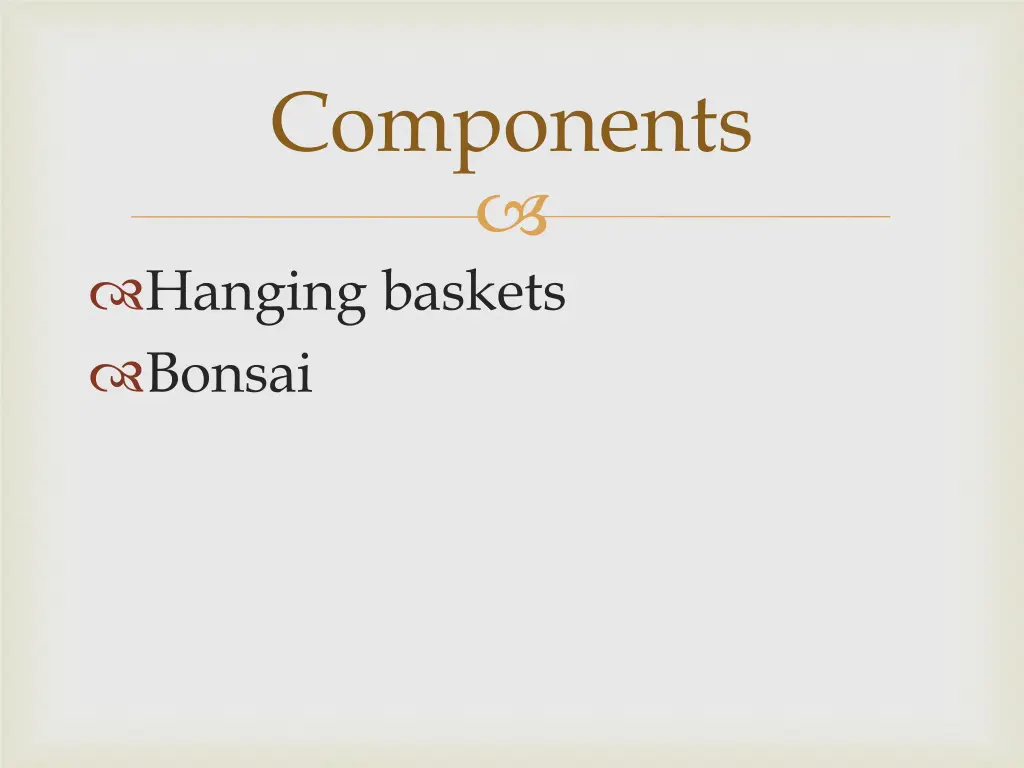 components