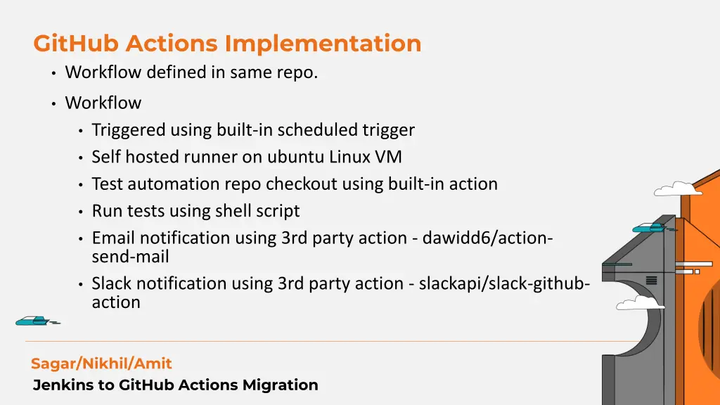 github actions implementation 1