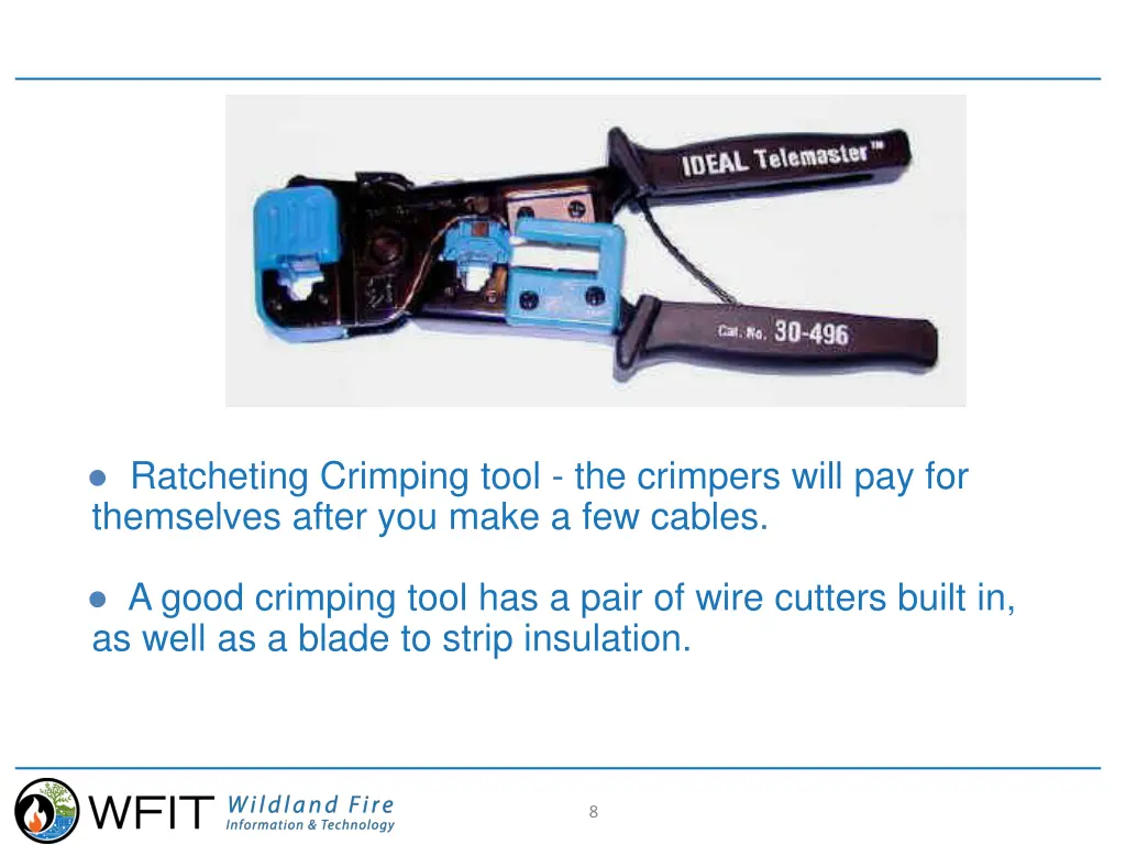 ratcheting crimping tool the crimpers will
