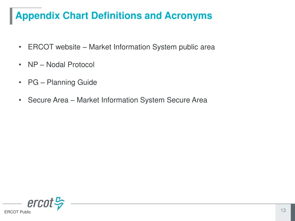 appendix chart definitions and acronyms