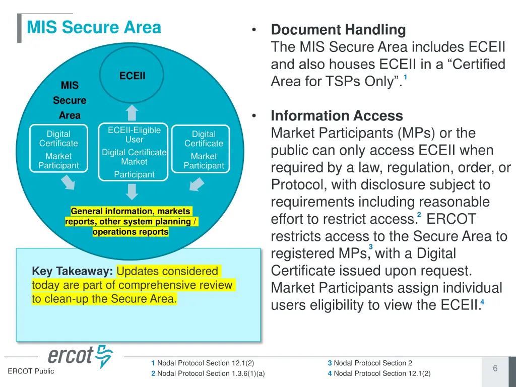 mis secure area