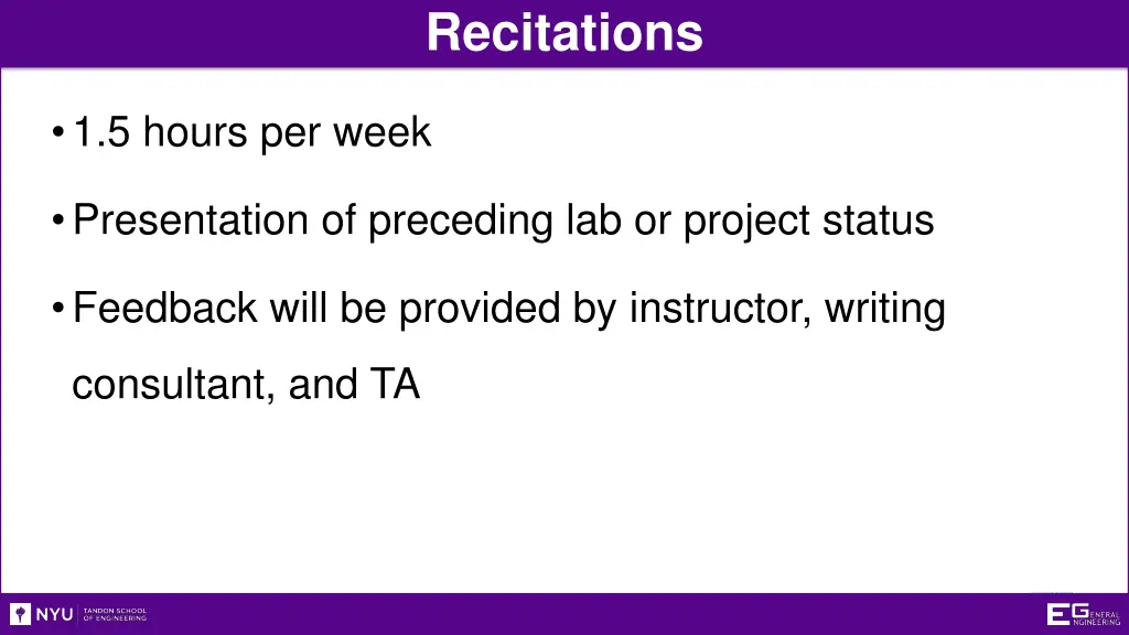 recitations