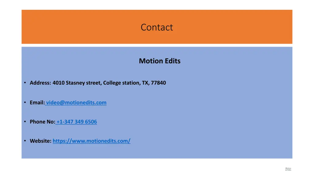 contact
