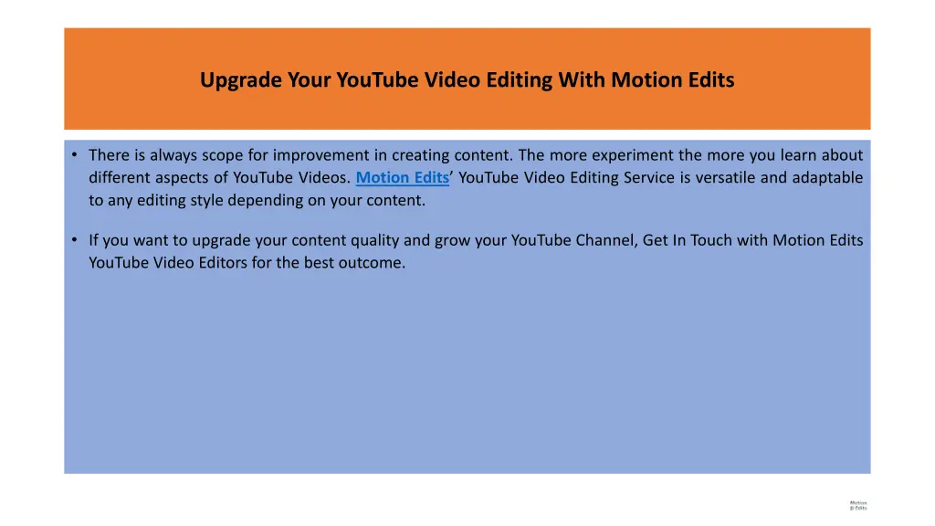 upgrade your youtube video editing with motion