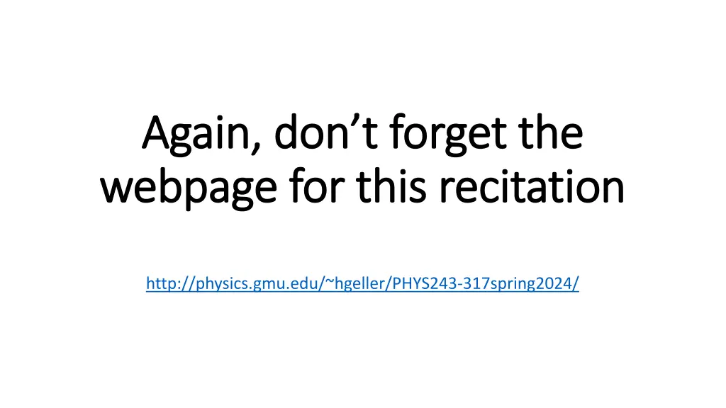 again don t forget the again don t forget