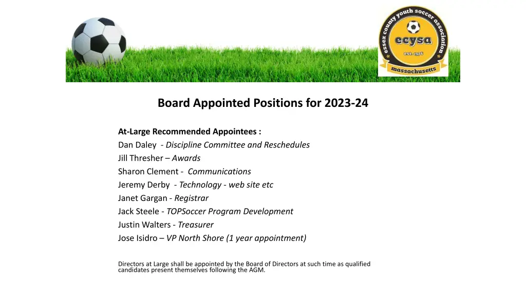 board appointed positions for 2023 24