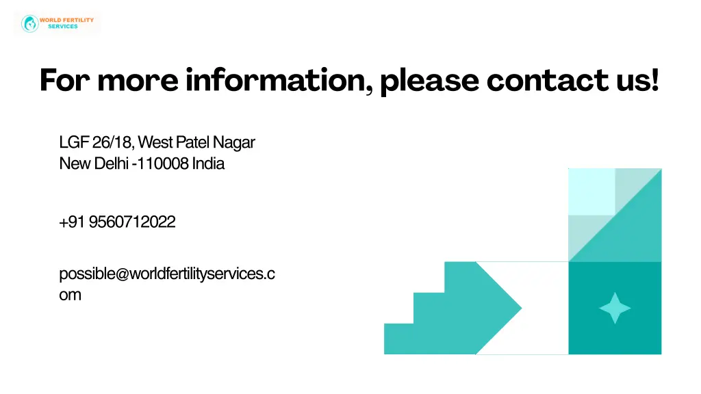 for more information please contact us