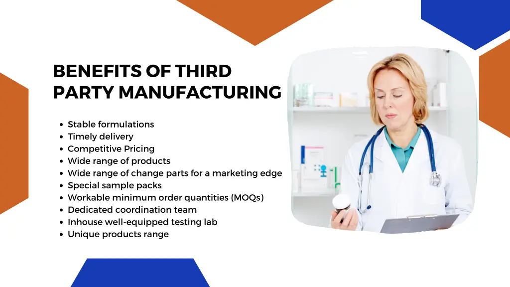 benefits of third party manufacturing