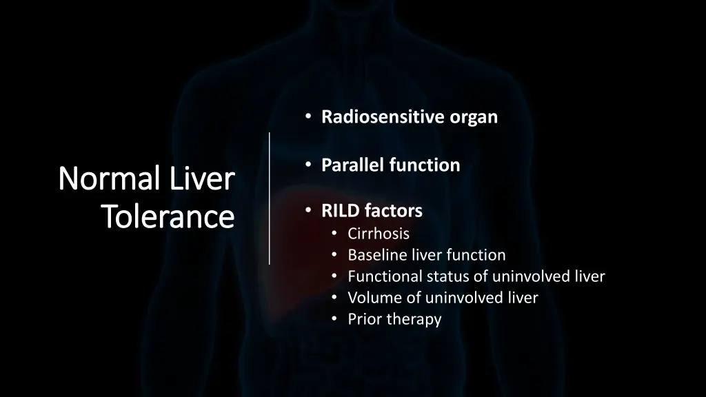 radiosensitive organ