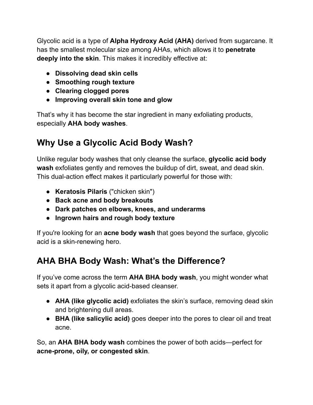 glycolic acid is a type of alpha hydroxy acid