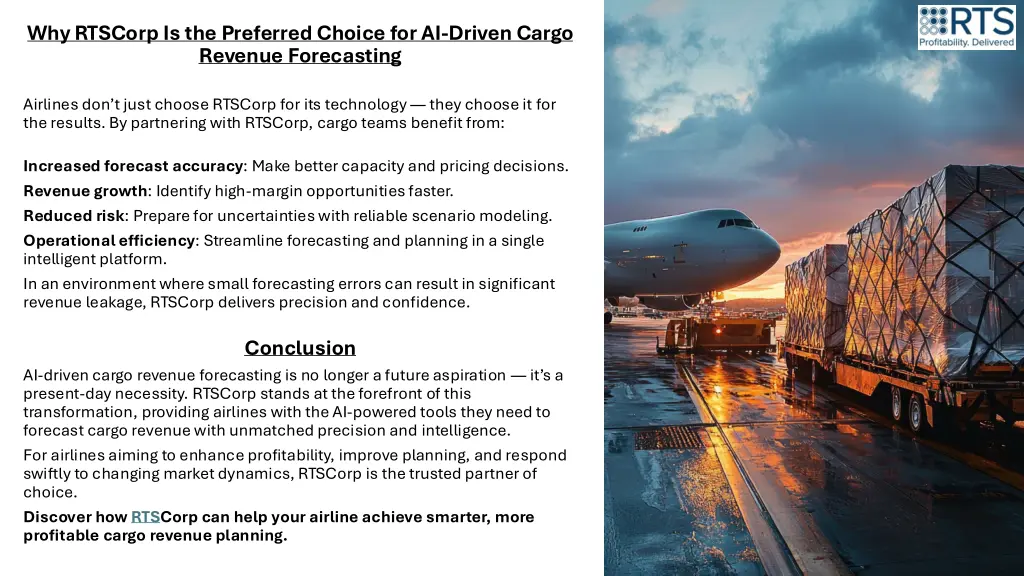 why rtscorp is the preferred choice for ai driven