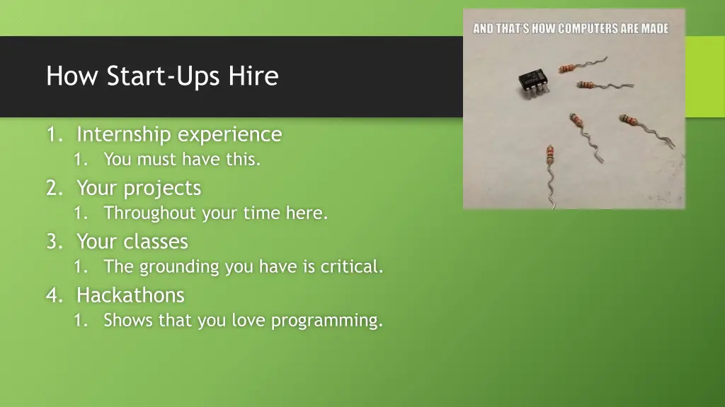 how start ups hire