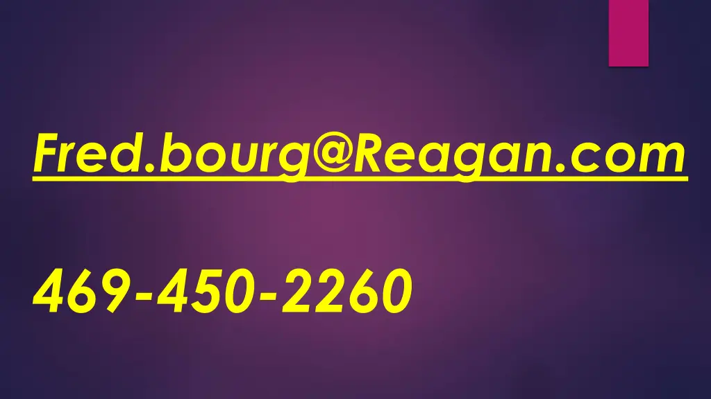 fred bourg@reagan com