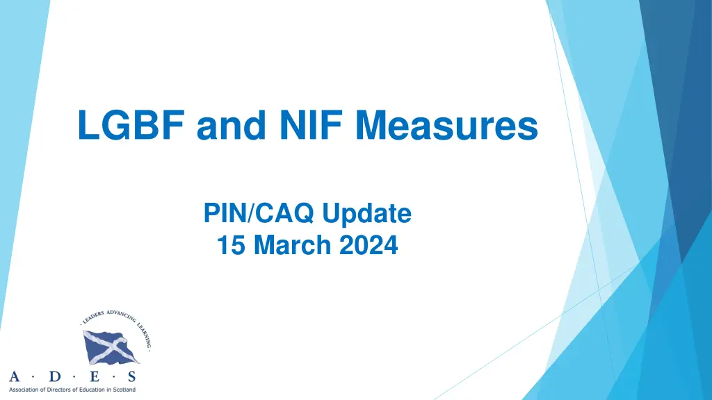 lgbf and nif measures