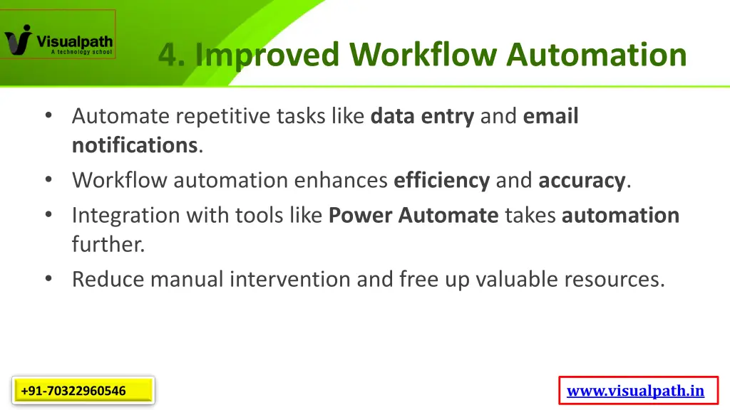 4 improved workflow automation