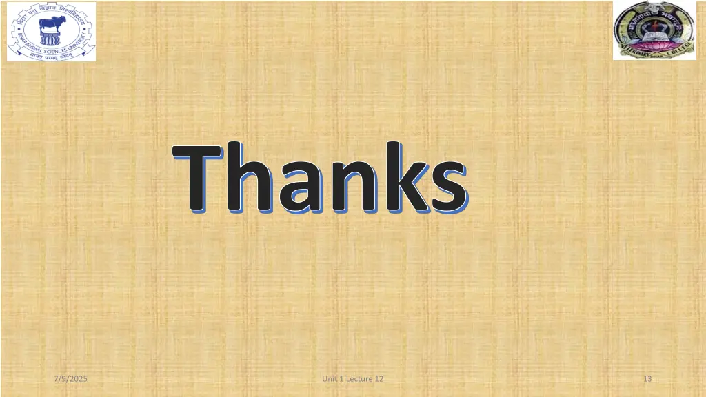 thanks