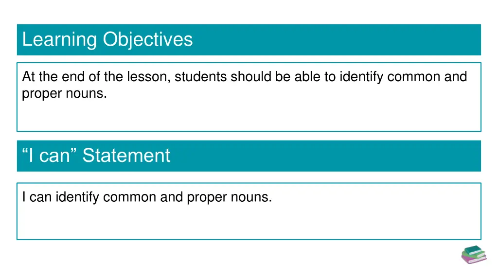 learning objectives