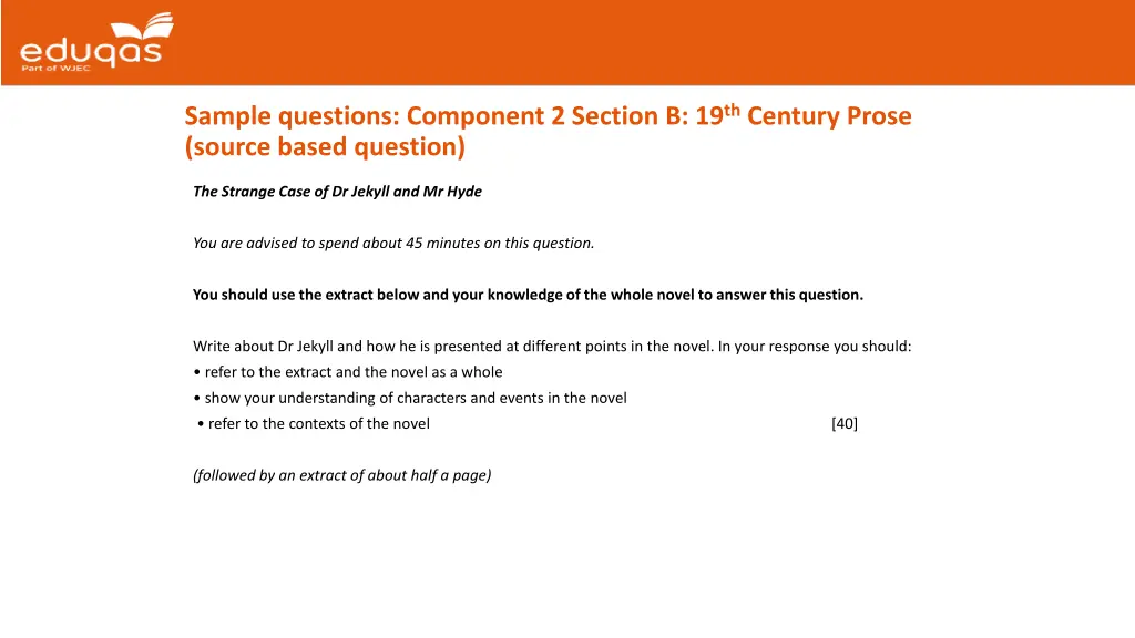 sample questions component 2 section