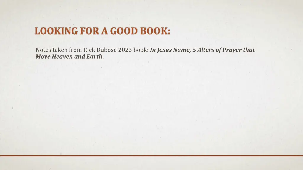 looking for a good book