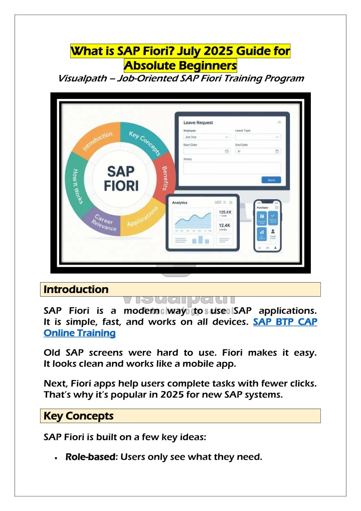 what what is is sap