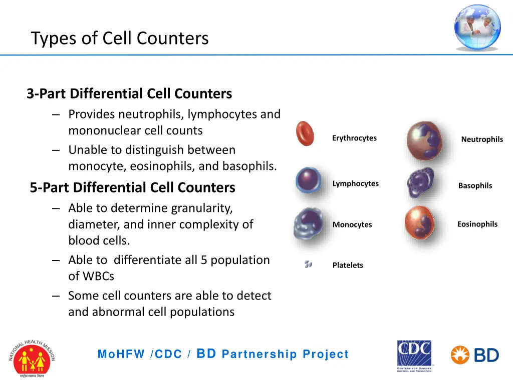 types of cell counters