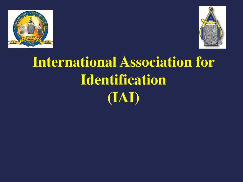 international association for identification iai