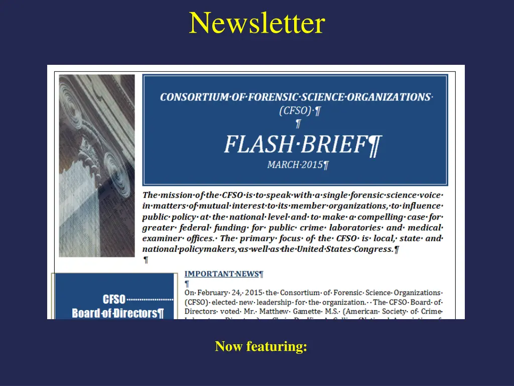 newsletter